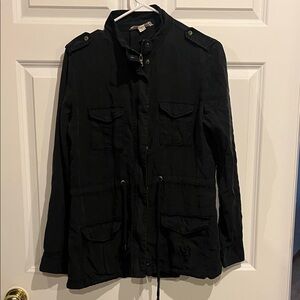 Lovestitch Black Utility Jacket